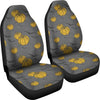 Pumpkin Pattern Print Universal Fit Car Seat Covers-grizzshop