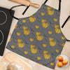 Pumpkin Pattern Print Women's Apron-grizzshop