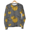 Pumpkin Pattern Print Women's Sweatshirt-grizzshop