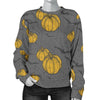 Pumpkin Pattern Print Women's Sweatshirt-grizzshop