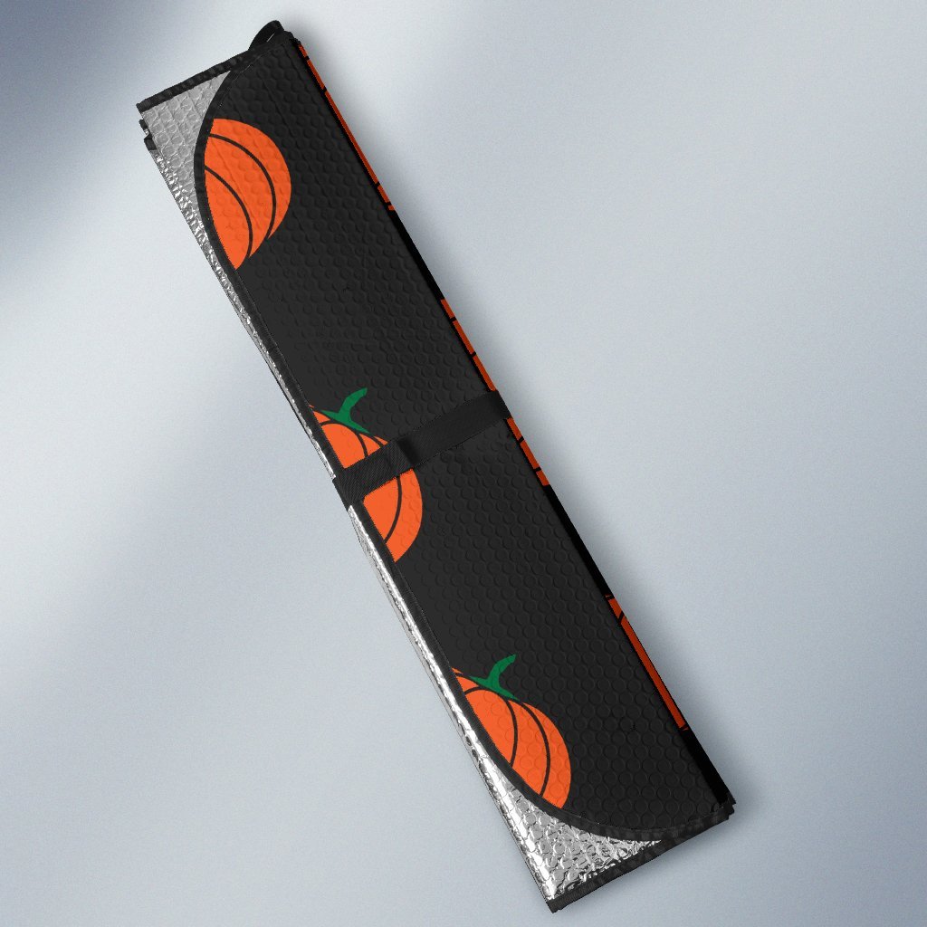 Pumpkin Print Pattern Car Sun Shade-grizzshop