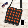 Pumpkin Print Pattern Crossbody bags-grizzshop