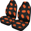 Pumpkin Print Pattern Universal Fit Car Seat Covers-grizzshop