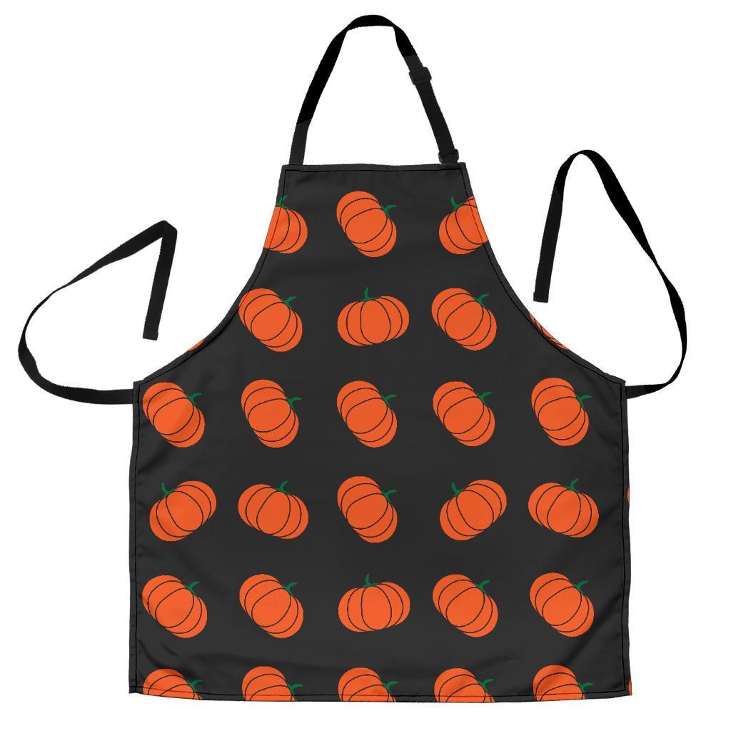 Pumpkin Print Pattern Women's Apron-grizzshop