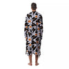 Pumpkin Witch Halloween Print Pattern Men's Robe-grizzshop