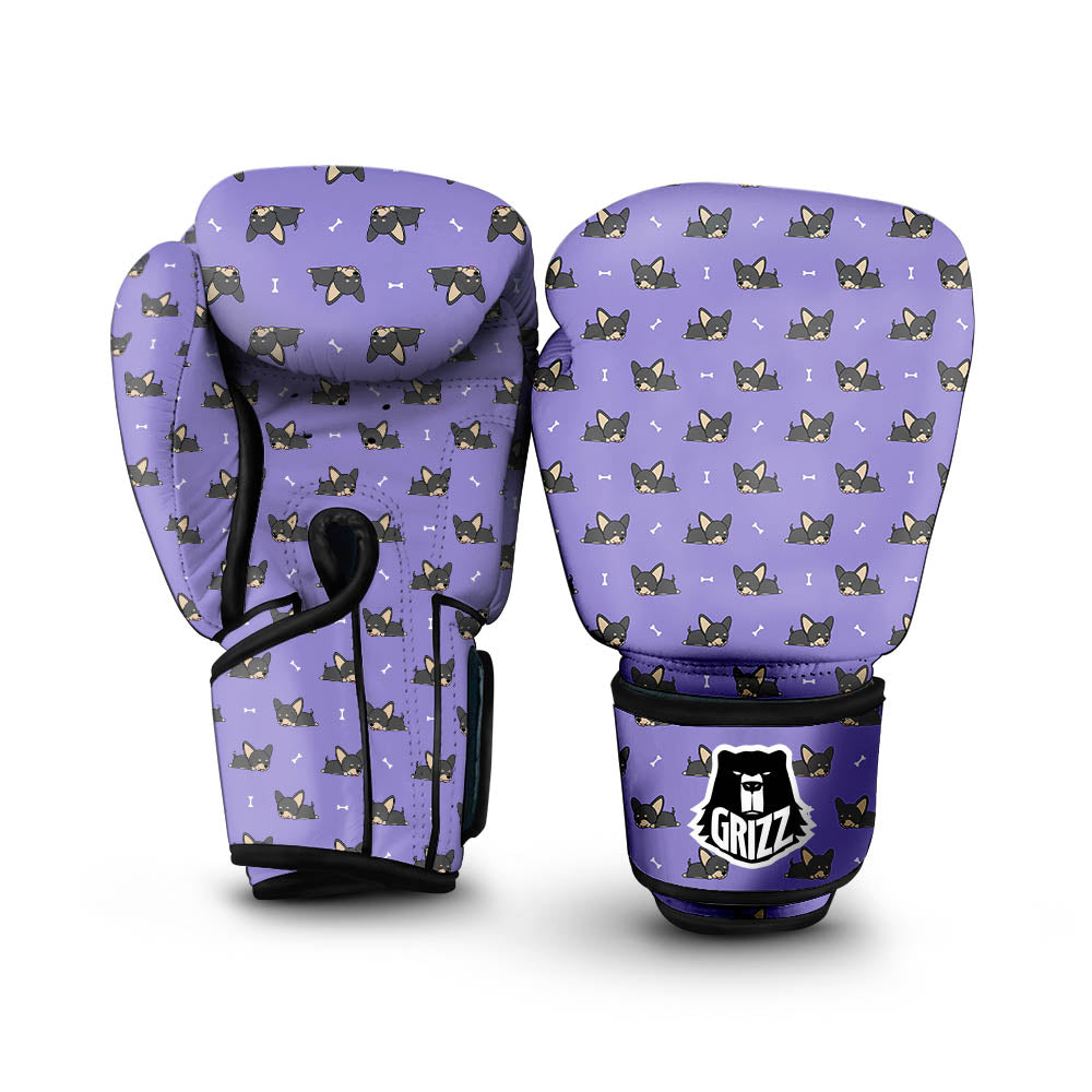 Puppy Chihuahua Print Pattern Boxing Gloves-grizzshop
