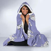 Puppy Dalmatian Dog Pattern Print Hooded Blanket-grizzshop