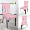 Puppy Dog Dalmatian Pattern Print Chair Cover-grizzshop