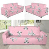 Puppy Dog Dalmatian Pattern Print Sofa Covers-grizzshop