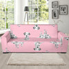 Puppy Dog Dalmatian Pattern Print Sofa Covers-grizzshop