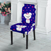 Puppy Dog Maltese Pattern Print Chair Cover-grizzshop