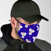 Puppy Dog Maltese Pattern Print Face Mask-grizzshop