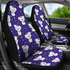 Puppy Dog Maltese Pattern Print Universal Fit Car Seat Cover-grizzshop