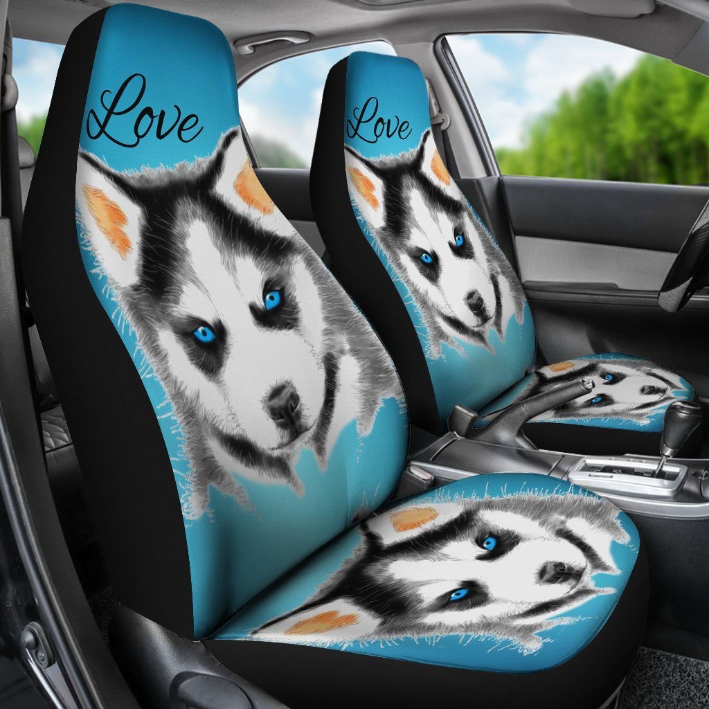 Puppy Love Car Seat Covers-grizzshop