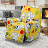 Puppy Yorkshire Terrier Dog Print Pattern Recliner Cover-grizzshop