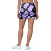 Purple And Black Cow Print Mini Skirt-grizzshop