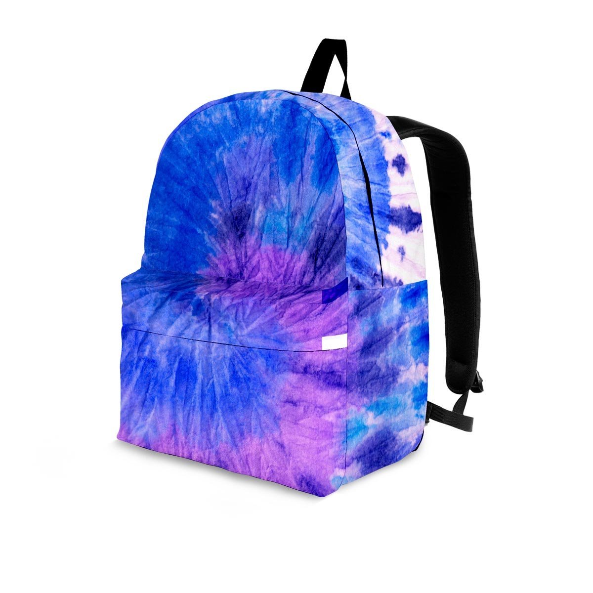 Purple And Blue Tie Dye Backpack-grizzshop