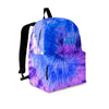 Purple And Blue Tie Dye Backpack-grizzshop