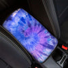 Purple And Blue Tie Dye Car Console Cover-grizzshop