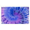 Purple And Blue Tie Dye Door Mat-grizzshop