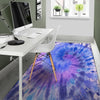 Purple And Blue Tie Dye Floor Mat-grizzshop