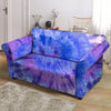 Purple And Blue Tie Dye Loveseat Cover-grizzshop