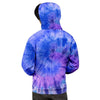 Purple And Blue Tie Dye Men's Hoodie-grizzshop