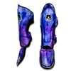 Purple And Blue Tie Dye Muay Thai Shin Guard-grizzshop