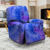 Purple And Blue Tie Dye Recliner Cover-grizzshop
