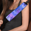 Purple And Blue Tie Dye Seat Belt Cover-grizzshop