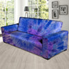 Purple And Blue Tie Dye Sofa Cover-grizzshop