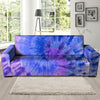 Purple And Blue Tie Dye Sofa Cover-grizzshop