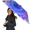 Purple And Blue Tie Dye Umbrella-grizzshop