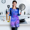 Purple And Blue Tie Dye Women's Apron-grizzshop