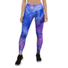 Purple And Blue Tie Dye Women's Leggings-grizzshop