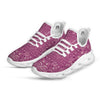 Purple Bandana Print White Running Shoes-grizzshop