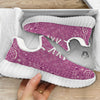 Purple Bandana Print White Walking Shoes-grizzshop