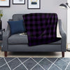 Purple Buffalo Plaid Blanket-grizzshop