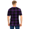 Purple Buffalo Plaid Men T Shirt-grizzshop