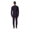 Purple Buffalo Plaid Men's Pajamas-grizzshop