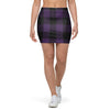 Purple Buffalo Plaid Mini Skirt-grizzshop