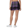 Purple Buffalo Plaid Mini Skirt-grizzshop