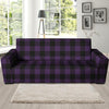 Purple Buffalo Plaid Sofa Cover-grizzshop