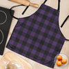 Purple Buffalo Plaid Women's Apron-grizzshop