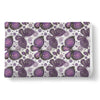 Purple Butterfly Pattern Print Throw Blanket-grizzshop