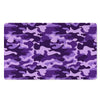 Purple Camo Print Door Mat-grizzshop