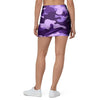 Purple Camo Print Mini Skirt-grizzshop