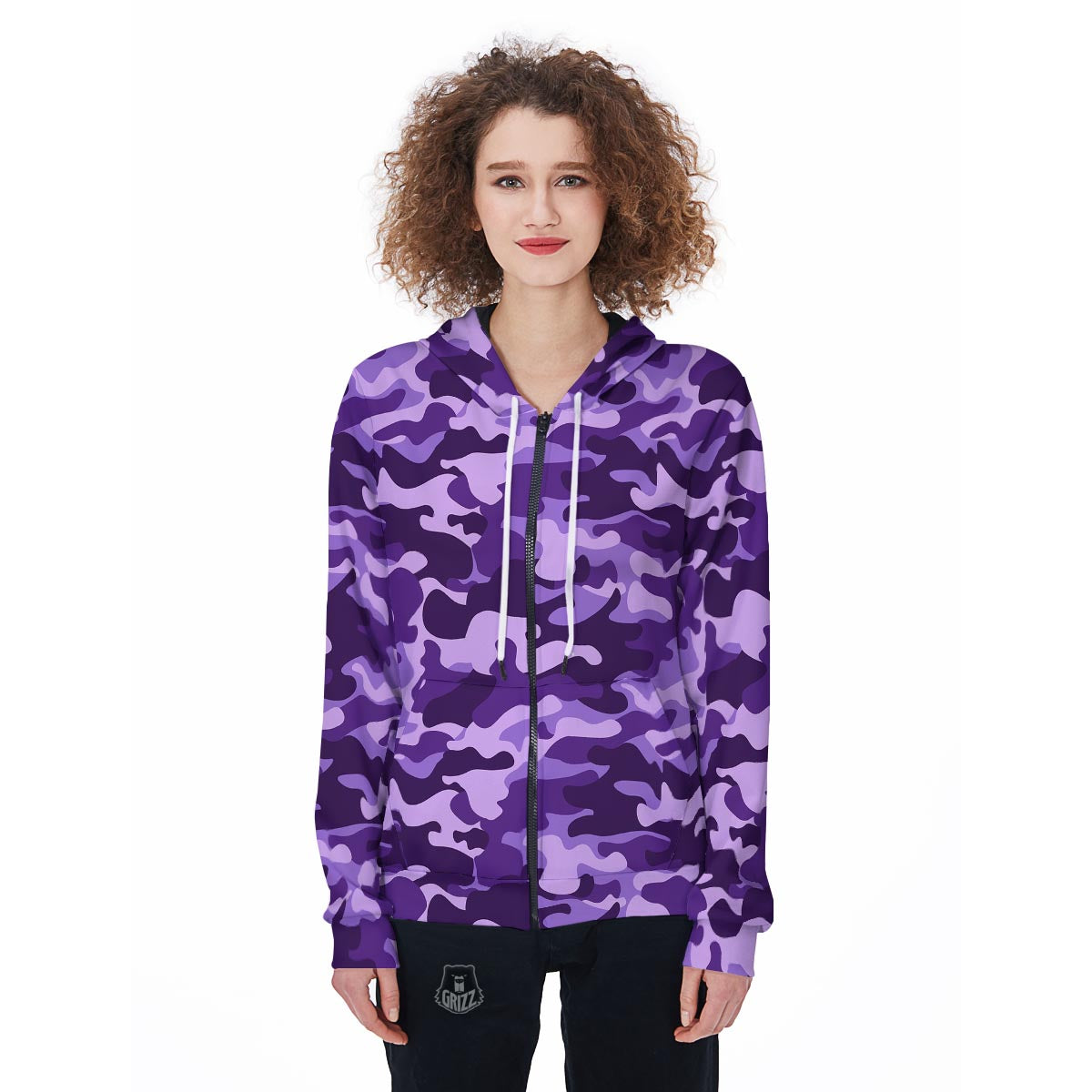 Purple sales camouflage hoodie