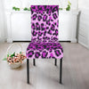 Purple Cheetah Leopard Pattern Print Chair Cover-grizzshop