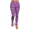 Purple Cheetah Leopard Pattern Print Pattern Women Leggings-grizzshop